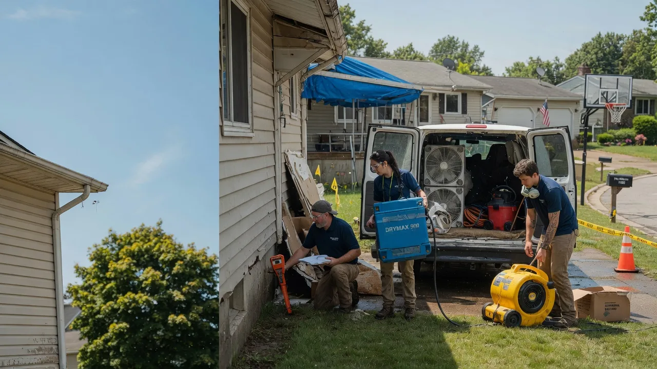Ceiling Leak Cleanup in Ithaca, NY near me
